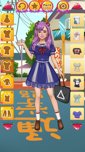 Manga Girls Makeover - Dress u - Screenshot 1