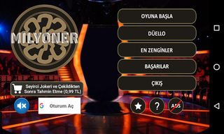 Milyoner 2020 Bilgi Yarışması - Screenshot 1