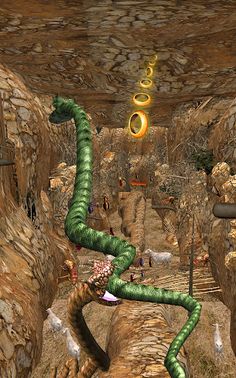 Anaconda Snake Jungle Run 3D - Screenshot 1