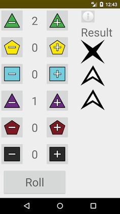 Genesys RPG Roller - Screenshot 1