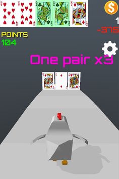 Poker: collect cards - gamble - Screenshot 2
