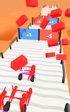 Human Race: Vehicle Rush - Screenshot 2