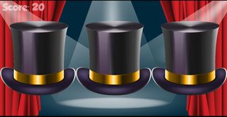 find the ball under the hat - Screenshot 1