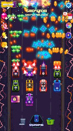 PixelCar: Idle Defense - Screenshot 1