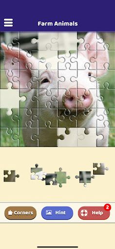 Farm Animals Jigsaw Puzzle - Screenshot 4