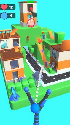 Slingshot Master: Color Wars - Screenshot 1