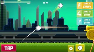 Flick Hit Baseball : Home Run - Screenshot 1
