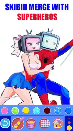 Skibidi Toilet Tv Woman Games - Screenshot 1