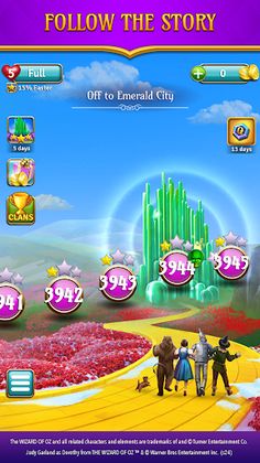 The Wizard of Oz Magic Match 3 - Screenshot 3