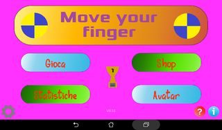 Move your finger - Screenshot 1