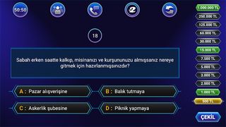 Kim Milyoner Bilgi Yarışması - - Screenshot 2