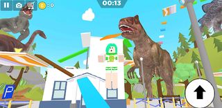 Dino Land Parkour Park - Screenshot 1