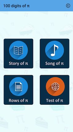 100 digits of pi - Screenshot 1