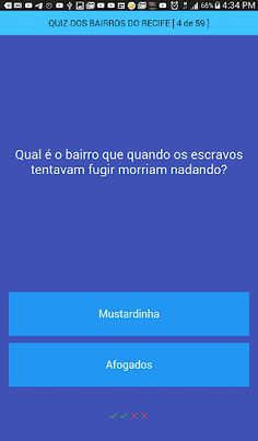 Quiz dos Bairros do Recife - Screenshot 1
