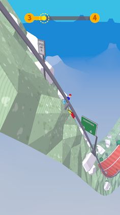 Hills Roller Race 3D - Screenshot 2