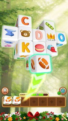 Cube Match Triple - 3D Puzzle - Screenshot 1