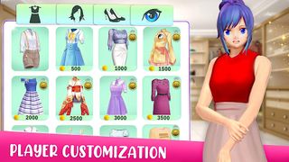 Anime High School Life - Screenshot 2