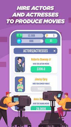 Idle Movie Studio - Screenshot 1