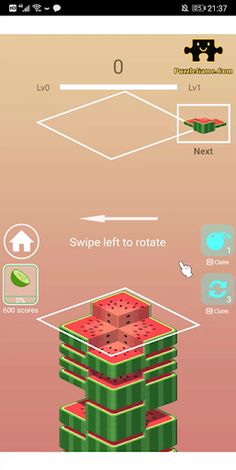 Eliminate the watermelon - Screenshot 2