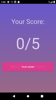 Quiz Game - Screenshot 1