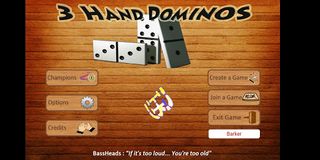 Bassheads 3 Hand Dominos - Screenshot 1
