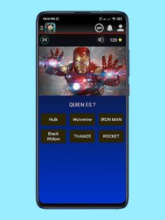 QUIZ DE SUPERHEROES - Screenshot 3