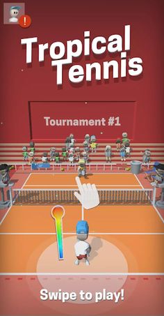 Tropical Tennis - Screenshot 1
