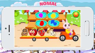 Fruits and vegetables puzzle - Screenshot 2