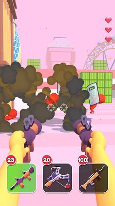 Finger Weapons - Screenshot 2