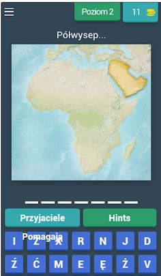 Wyspy i półwyspy - quiz - Screenshot 3