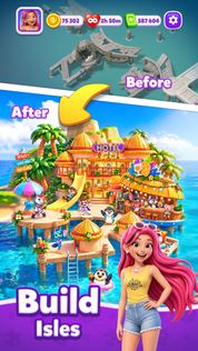Pop Island: Match & Build - Screenshot 3
