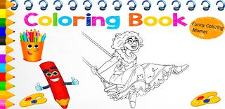 Encanto Coloring Game - Screenshot 1