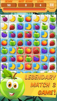 Fruits Match 3 Classic - Screenshot 1