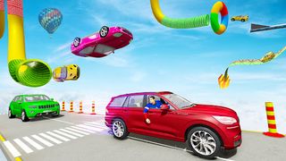 Prado Car Stunts Racing Games - Screenshot 1
