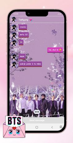 BTS Messenger : Chat Simulator - Screenshot 4