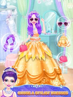 Ice Princess Salon Makeover - Screenshot 3