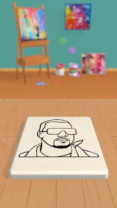 Scrape Painting - Screenshot 1