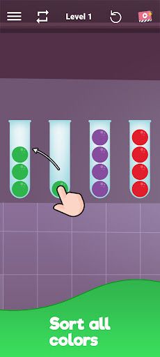 Ball Sort Puzzle Game - Bubble - Screenshot 3