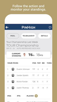 PinHigh - Fantasy Golf - Screenshot 4
