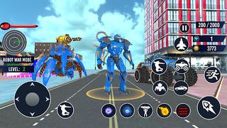 Octopus Transformer Robot Game - Screenshot 2