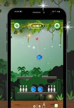 Cut the Rope Bowling Puzzle - Screenshot 4