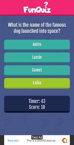 Fun Quiz - Screenshot 3