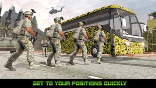 Offroad US Army Bus Transport - Screenshot 2