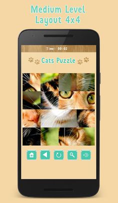 Cats Slide Puzzle Game - Screenshot 4