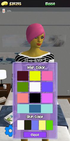 My Virtual Girl at home Pocket - Screenshot 2