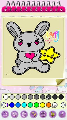 Kawaii Coloring Book - Screenshot 4