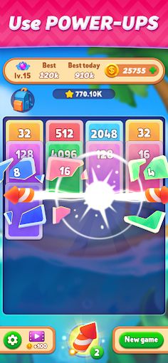 X2 Solitaire Merge-2248 Puzzle - Screenshot 2