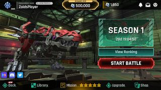ZOIDS WILD ARENA - Screenshot 1