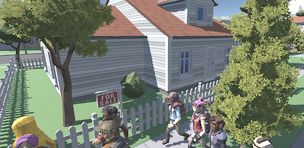 Zombie Apoc Neighborhood - Screenshot 2