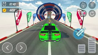 Superhero Car: Mega Ramp Games - Screenshot 1